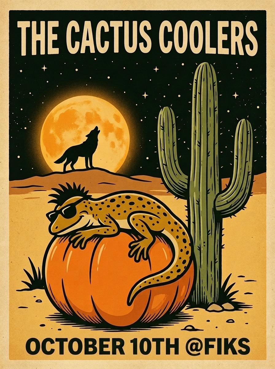 Cactus Coolers Live @ Fiks